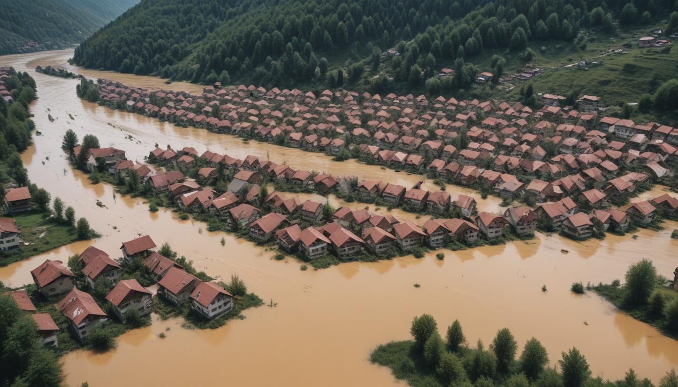 Bolu'daki Sel Felaketi: Su Altında Kalan Köyler ve Yıkılan Evler