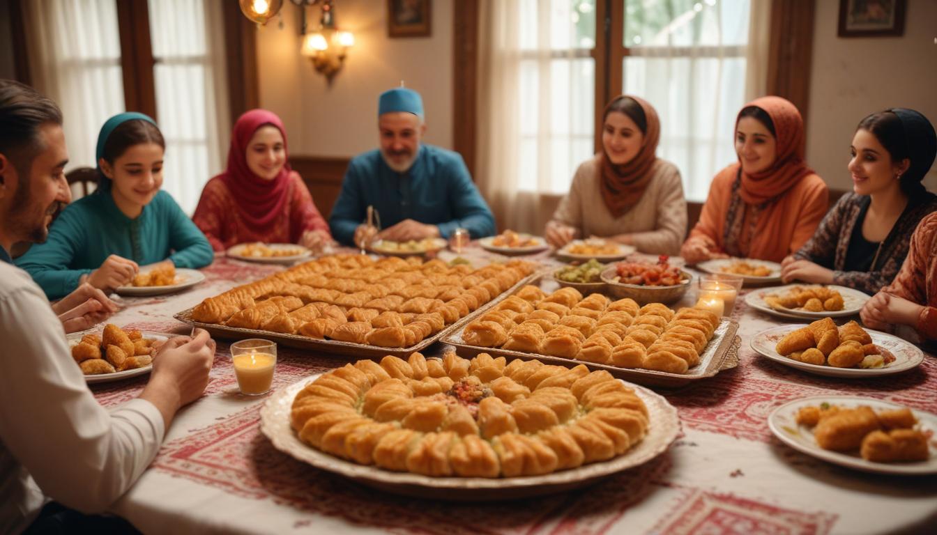 Bolu'da Bayram Coşkusu: İftar Sofralarını Baklava ve Güllaç ile Şenlendirin