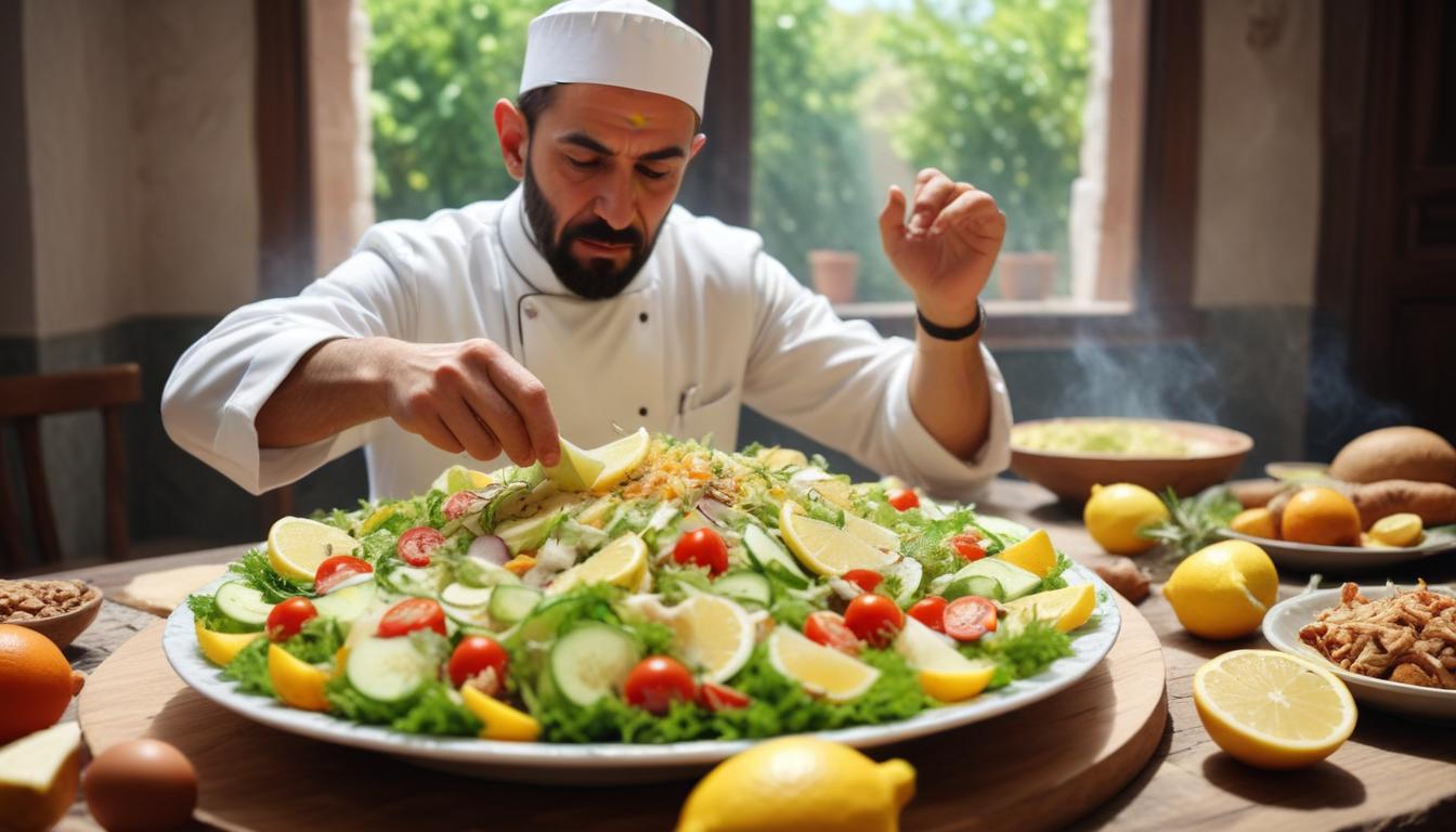 Nefis Kapuska Salatası Tarifi