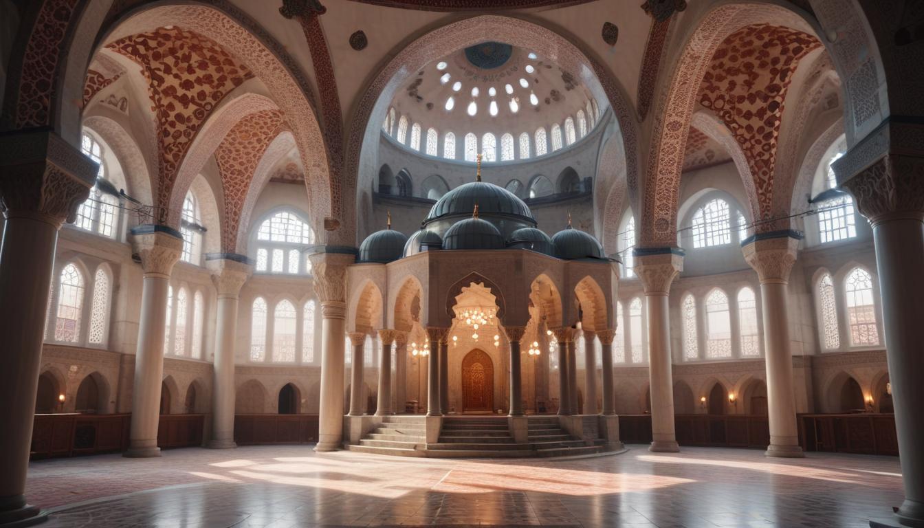 Hamam Kefesi Camii'nin Büyüleyici Atmosferi