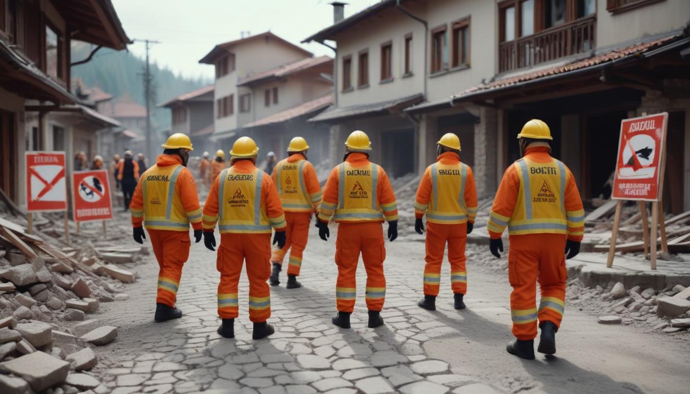 Bolu'daki Deprem Kontrolü ve Panik Durumu