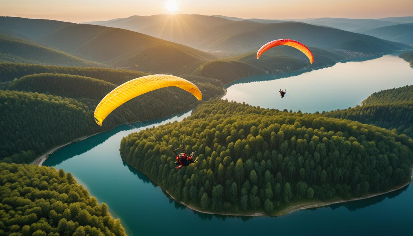 Bolu'nun Göz Alıcı Yükseklerinden Yamaç Paraşütü ile Uçuş Deneyimi